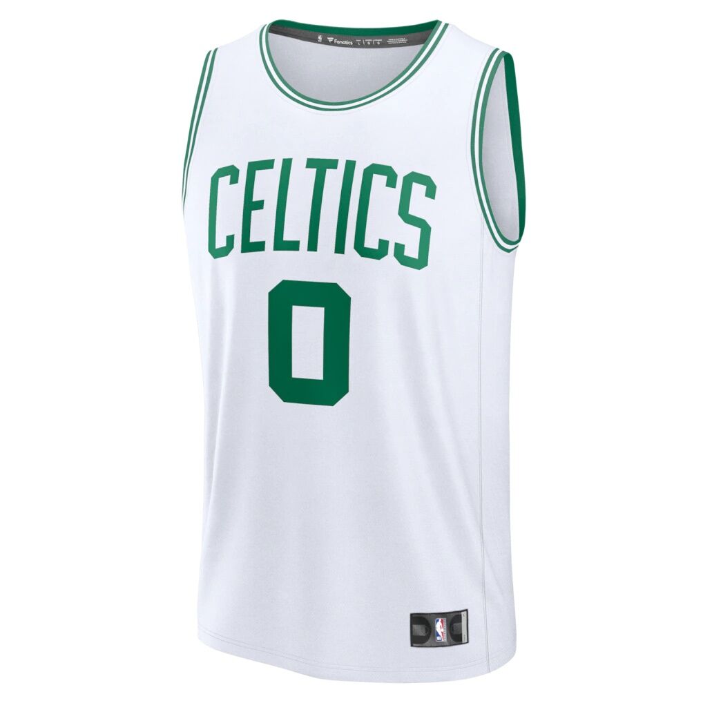 Jayson Tatum Boston Celtics Fashion7 Fast Break Replica Player Jersey - Association Edition