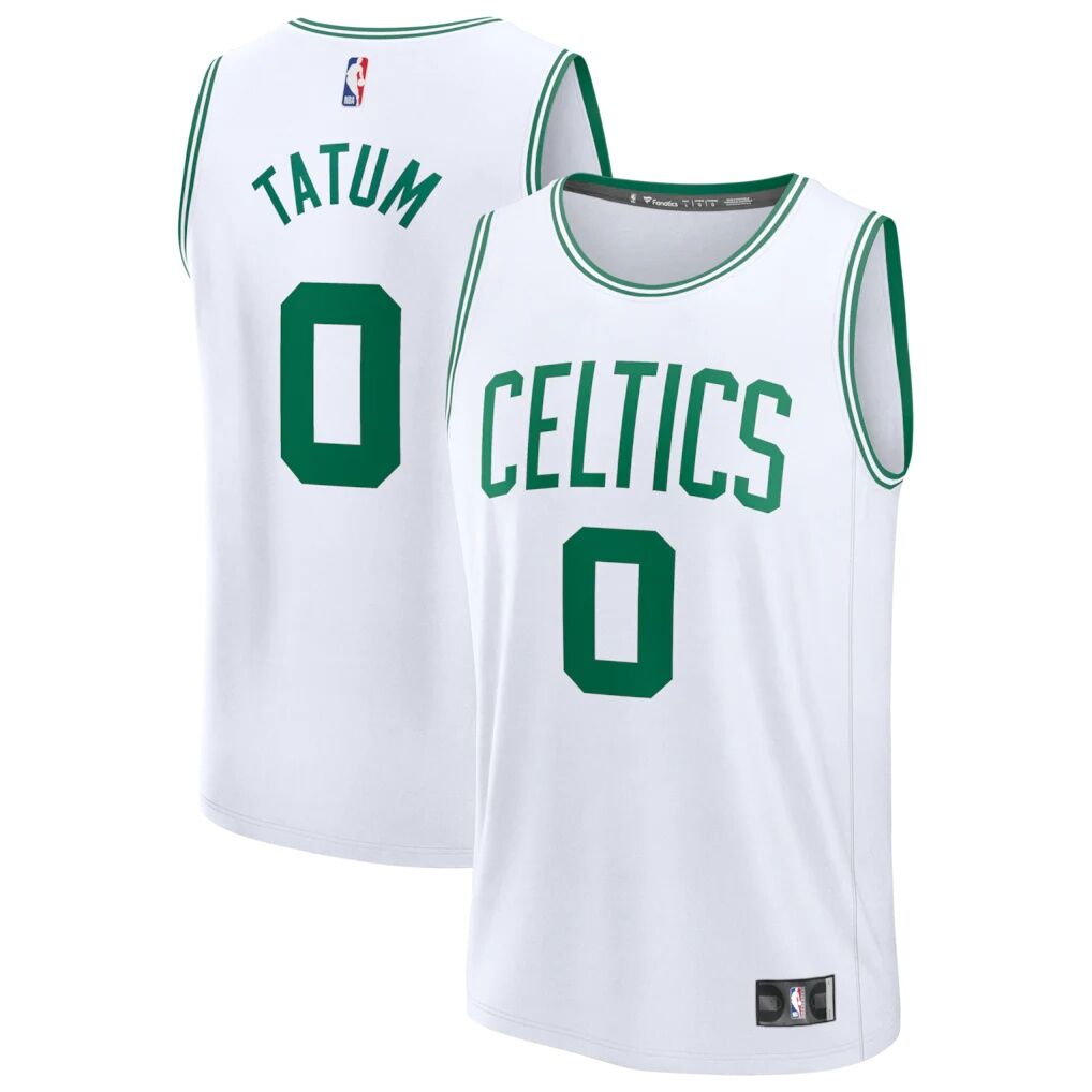 Jayson Tatum Boston Celtics Fashion7 Fast Break Replica Player Jersey - Association Edition