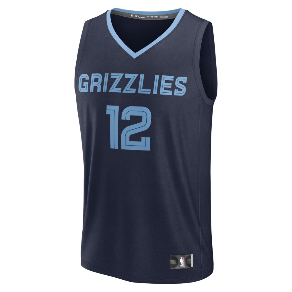 Ja Morant Memphis Grizzlies Fashion7 Fast Break Replica Player Jersey - Icon Edition