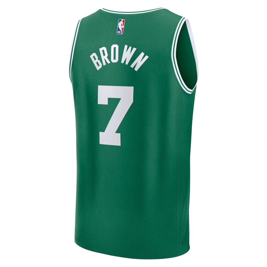 Jaylen Brown Boston Celtics Fashion7 Fast Break Replica Player Jersey - Icon Edition - Kelly Green