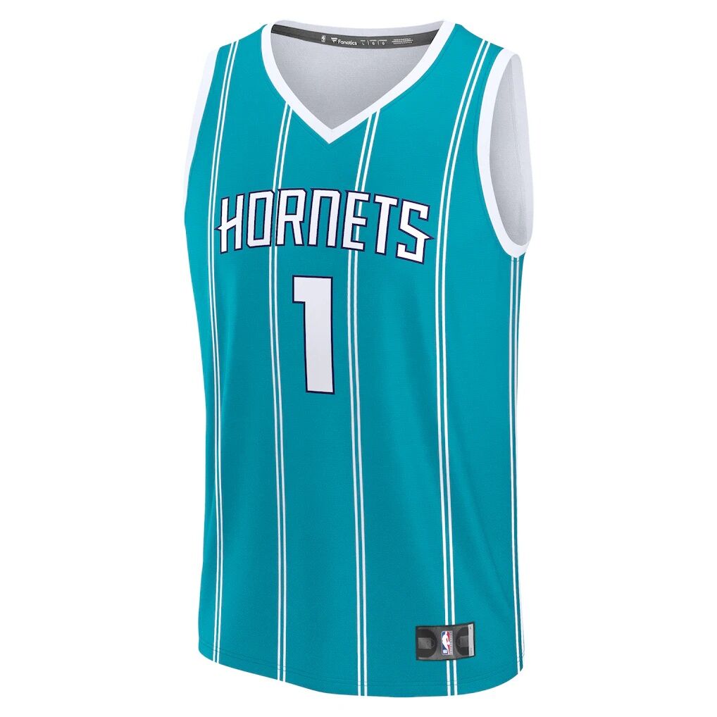 LaMelo Ball Charlotte Hornets Fashion7 Youth Fast Break Replica Player Jersey - Icon Edition