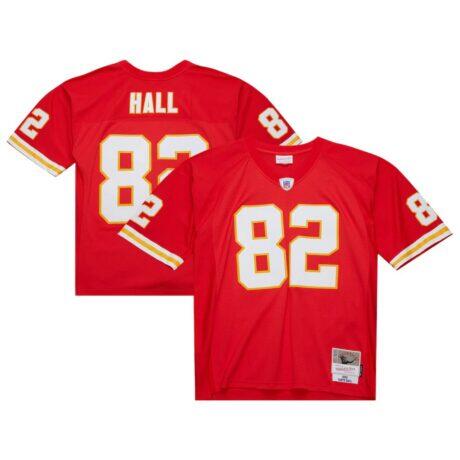 Dante Hall Kansas City Chiefs Mitchell & Ness 2002 Legacy Replica Jersey - Red - Front View