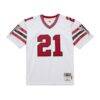 Deion Sanders Atlanta Falcons Mitchell & Ness 1989 Legacy Replica Jersey - White - Front View