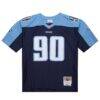 Jevon Kearse Tennessee Titans Mitchell & Ness 1999 Legacy Replica Jersey - Navy - Side View
