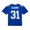 Jason Sehorn New York Giants Mitchell & Ness 2000 Legacy Replica Jersey - - Side View