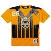 Rod Woodson Pittsburgh Steelers 1994 Mitchell & Ness Authentic Throwback Retired Player Jersey - Gold - Side View