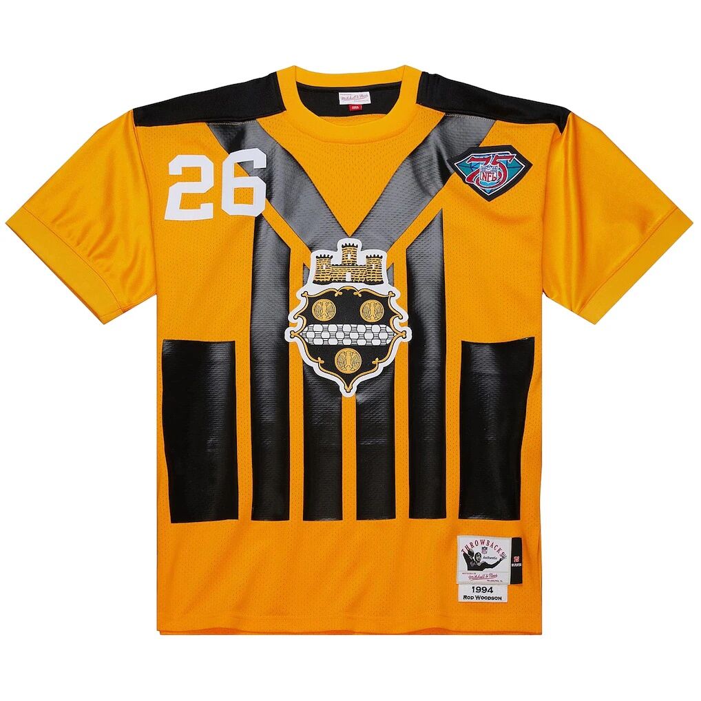 Rod Woodson Pittsburgh Steelers 1994 Mitchell & Ness Authentic Throwback Retired Player Jersey