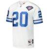 Barry Sanders Detroit Lions 1994 Mitchell & Ness Authentic Throwback Retired Player Jersey - White - Side View