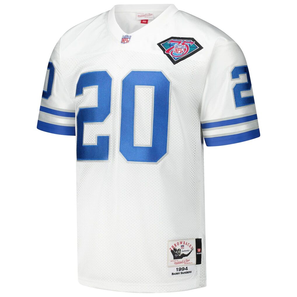 Barry Sanders Detroit Lions 1994 Mitchell & Ness Authentic Throwback Retired Player Jersey