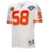 Derrick Thomas Kansas City Chiefs 1994 Mitchell & Ness Authentic Throwback Retired Player Jersey - White - Side View