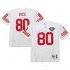 Jerry Rice San Francisco 49ers 1994 Mitchell & Ness Authentic Throwback Retired Player Jersey - White - Front View