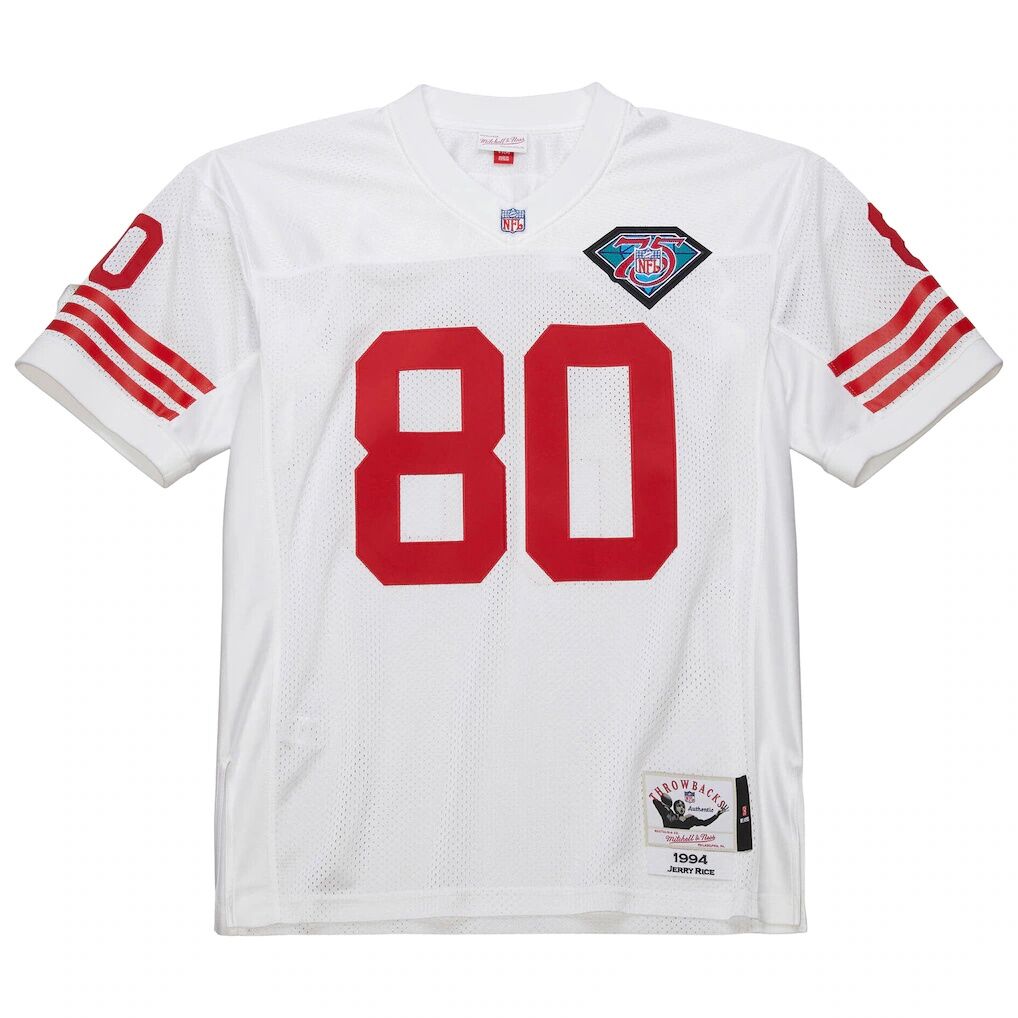 Jerry Rice San Francisco 49ers 1994 Mitchell & Ness Authentic Throwback Retired Player Jersey