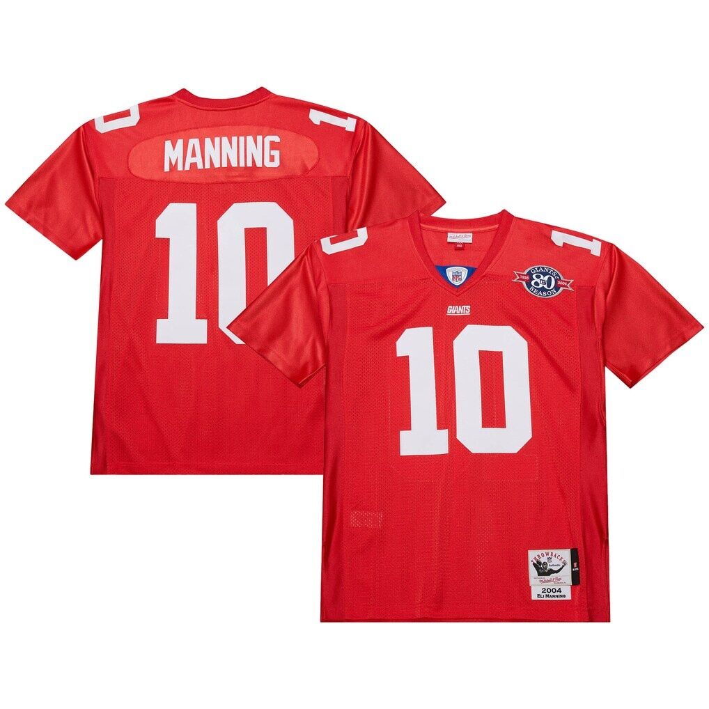 Eli Manning New York Giants 2004 Mitchell & Ness Authentic Throwback Retired Player Jersey