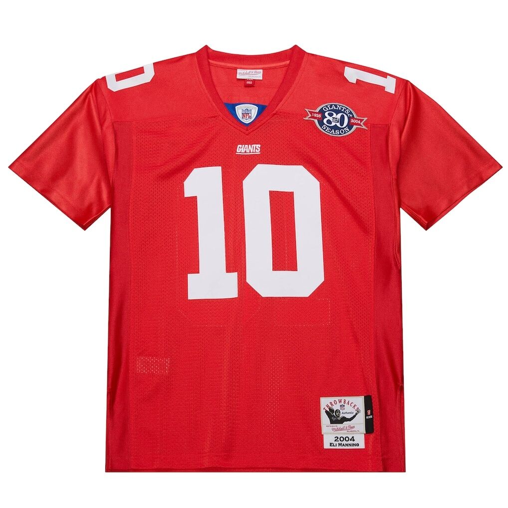 Eli Manning New York Giants 2004 Mitchell & Ness Authentic Throwback Retired Player Jersey