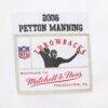 Peyton Manning Indianapolis Colts Mitchell & Ness Player Name & Number Hoodie Legacy Jersey - White - Alt2