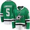 Nils Lundkvist Dallas Stars Fashion7 Home Premier Breakaway Player Jersey - - Front View