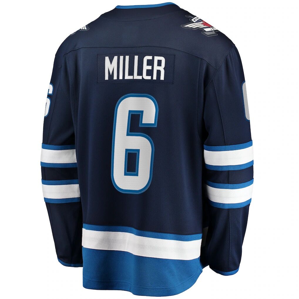 Colin Miller Winnipeg Jets Fashion7 Home Premier Breakaway Player Jersey