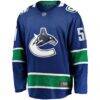 Mark Friedman Vancouver Canucks Fashion7 Home Premier Breakaway Player Jersey - Blue - Side View