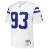 Dwight Freeney Indianapolis Colts Mitchell & Ness 2006 Legacy Replica Jersey - White - Side View
