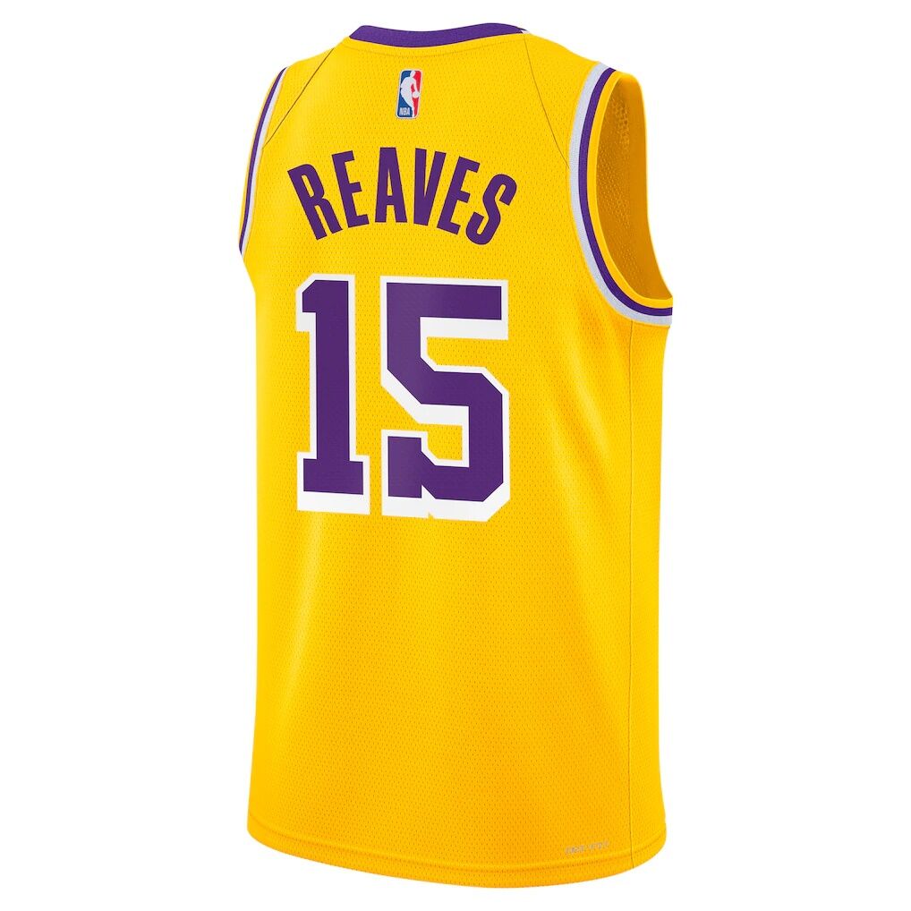 Austin Reaves Los Angeles Lakers Nike Youth Swingman Jersey - Icon Edition