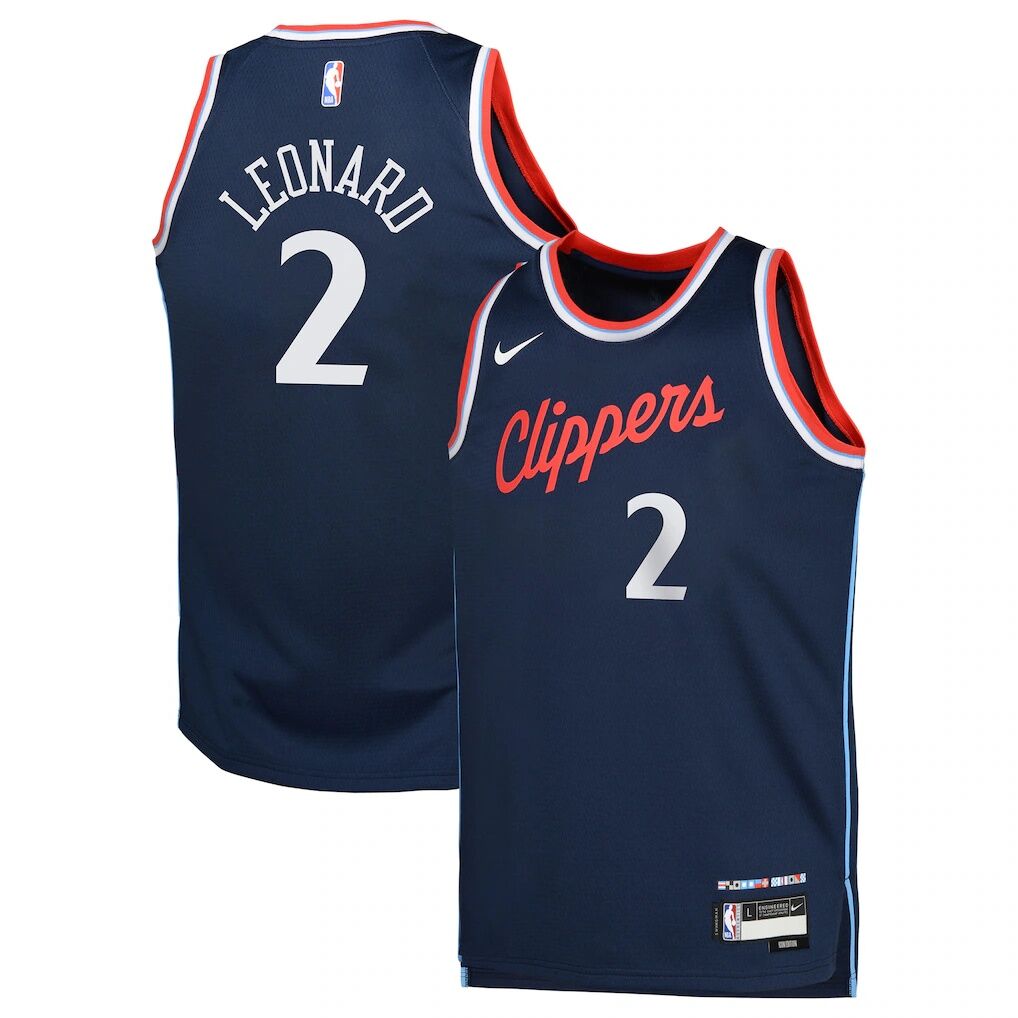 Kawhi Leonard LA Clippers Nike Youth Swingman Jersey – Icon Edition – Royal