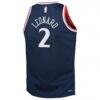 Kawhi Leonard LA Clippers Nike Youth Swingman Jersey - Icon Edition - - Detail View