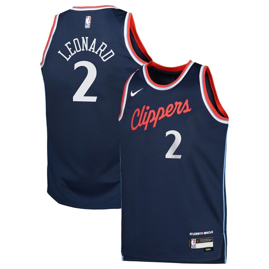 Kawhi Leonard LA Clippers Nike Youth Swingman Jersey – Icon Edition – Royal