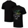 Seattle Storm round21 Unisex Home Court T-Shirt - Black - Front View