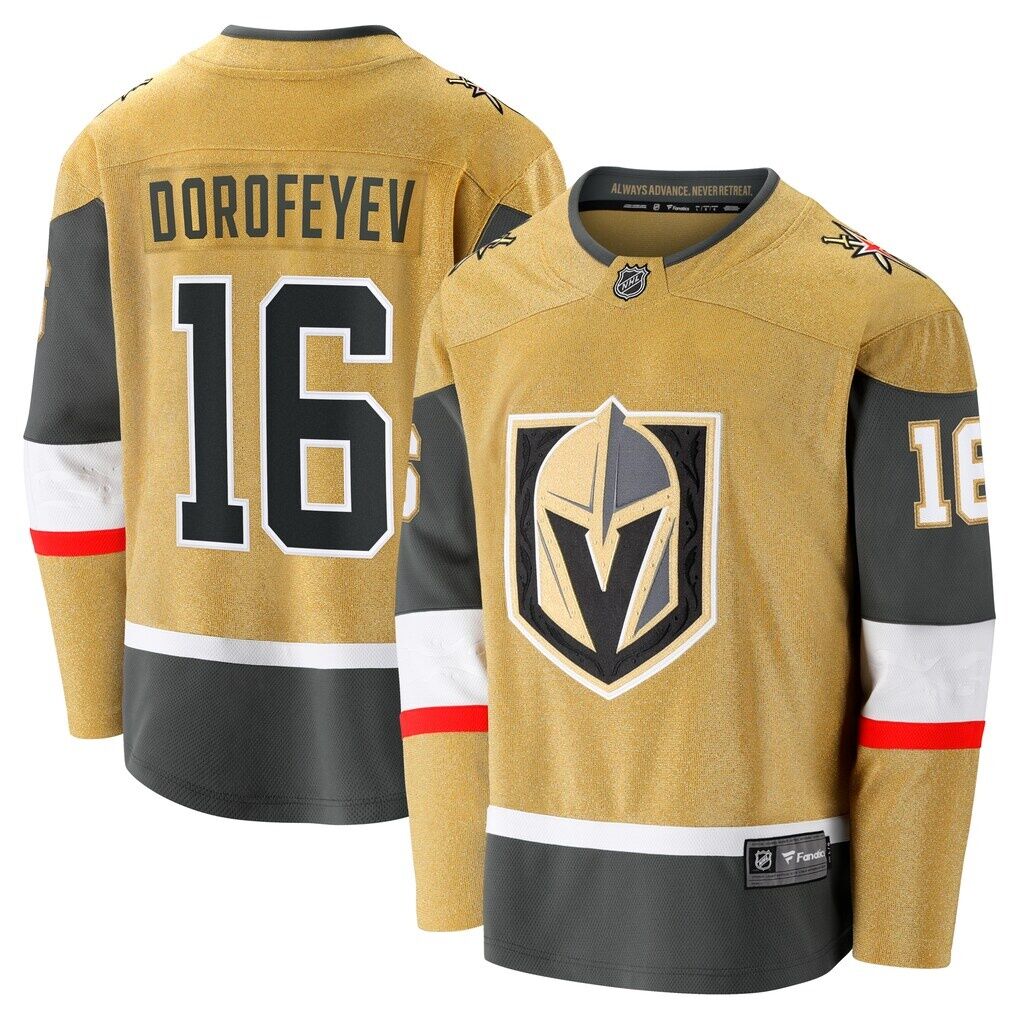Pavel Dorofeyev Vegas Golden Knights Fashion7  Premier Breakaway Player Jersey