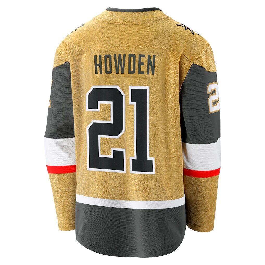 Brett Howden Vegas Golden Knights Fashion7 Home Premier Breakaway Player Jersey