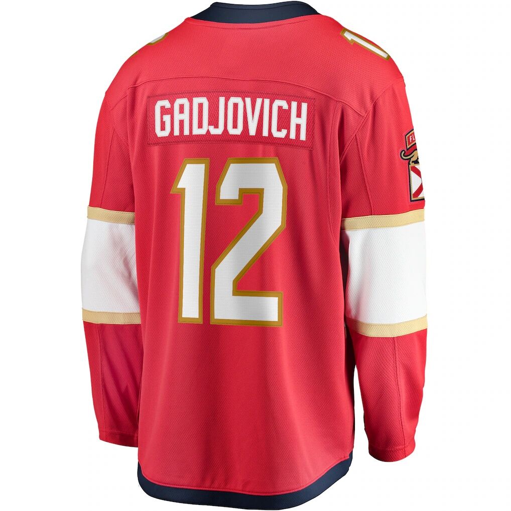 Jonah Gadjovich Florida Panthers Fashion7  Premier Breakaway Player Jersey