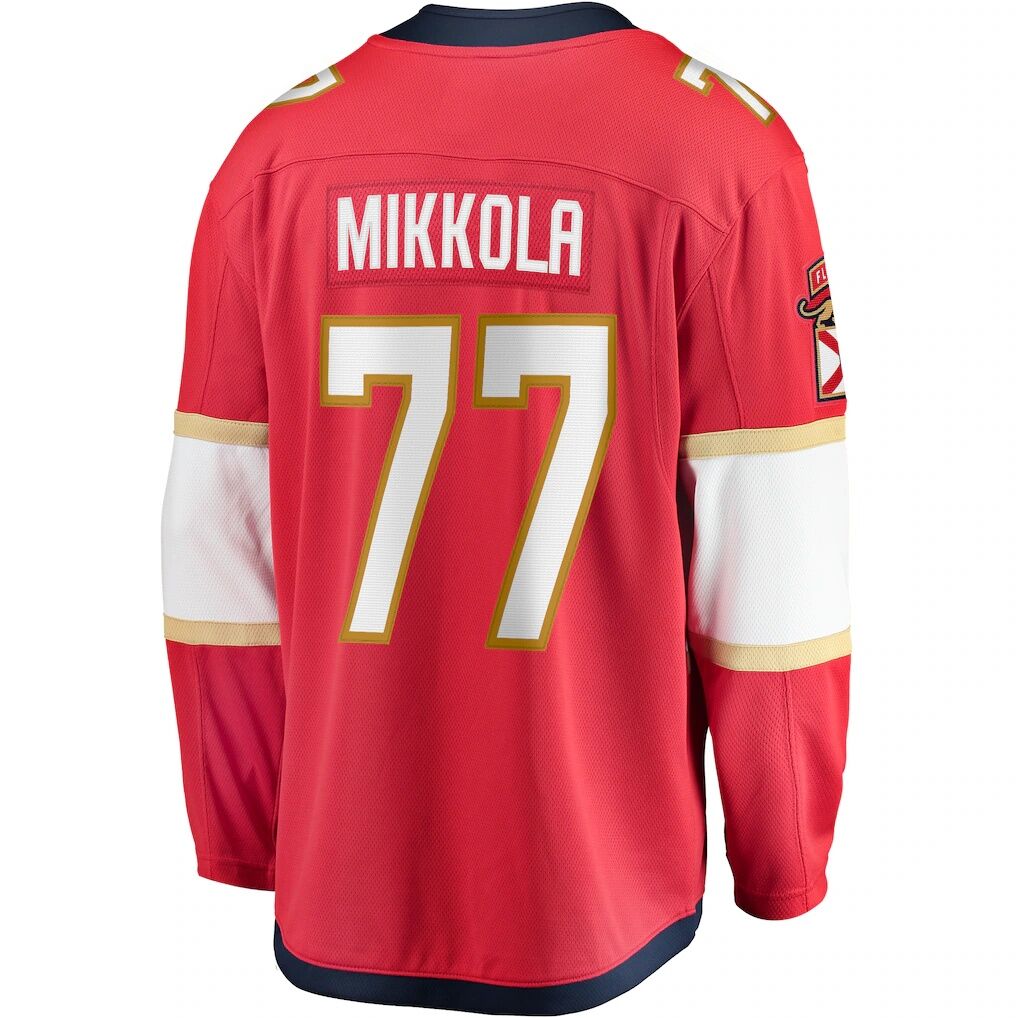 Niko Mikkola Florida Panthers Fashion7  Premier Breakaway Player Jersey