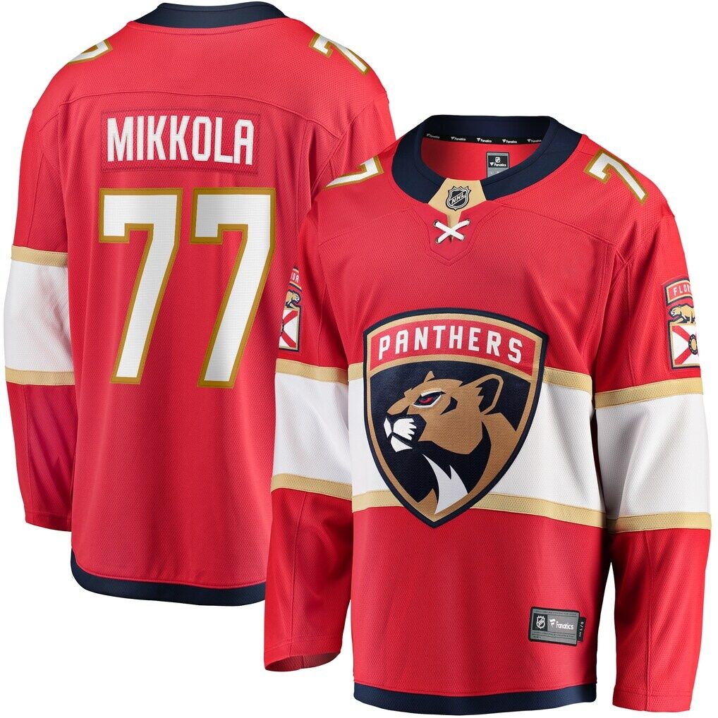 Niko Mikkola Florida Panthers Fashion7  Premier Breakaway Player Jersey