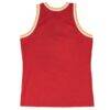 Houston Rockets Mitchell & Ness 1996-97 Hardwood Classics Swingman Jersey - Red - Detail View