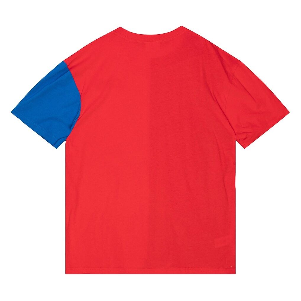 LA Clippers Mitchell & Ness Play By Play 2.0 T-Shirt – Royal/Red