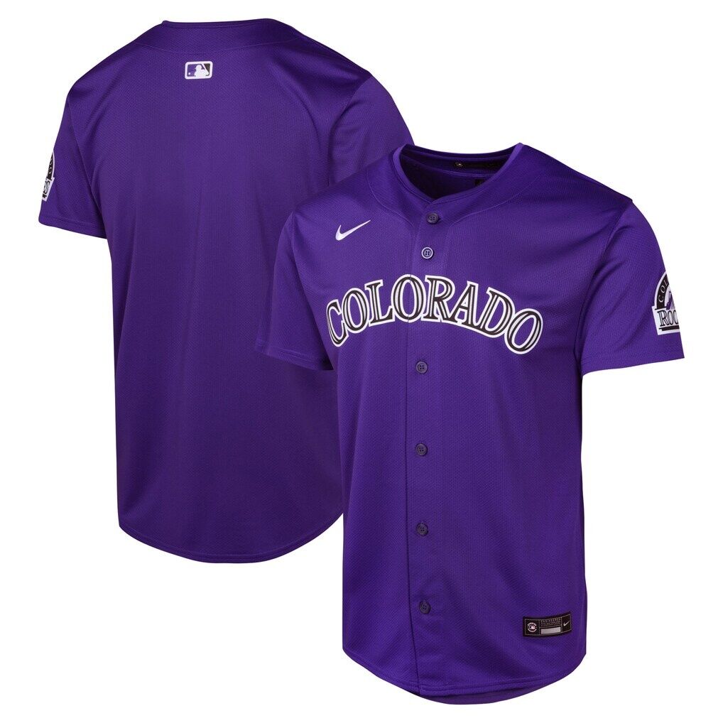 Colorado Rockies Nike Youth Alternate Limited Jersey