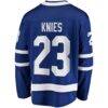 Matthew Knies Toronto Maple Leafs Fashion7 Home Premier Breakaway Player Jersey - Blue - Detail View