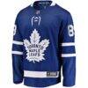 Nicholas Robertson Toronto Maple Leafs Fashion7 Home Premier Breakaway Player Jersey - Blue - Side View