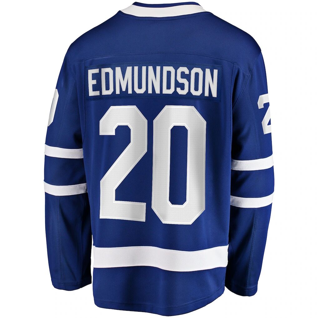 Joel Edmundson Toronto Maple Leafs Fashion7 Home Premier Breakaway Player Jersey