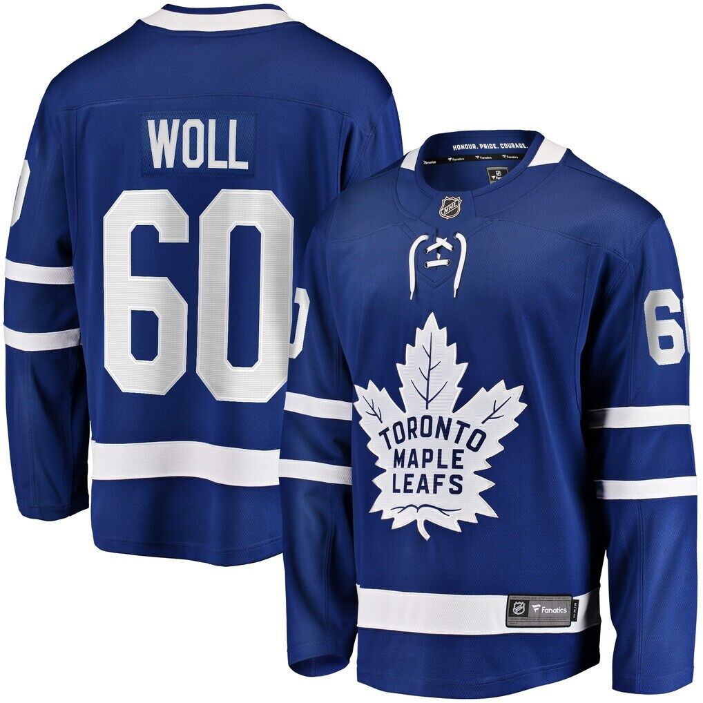 Joseph Woll Toronto Maple Leafs Fashion7 Home Premier Breakaway Player Jersey