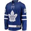 Joseph Woll Toronto Maple Leafs Fashion7 Home Premier Breakaway Player Jersey - Blue - Side View