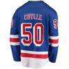 Will Cuylle New York Rangers Fashion7 Home Premier Breakaway Player Jersey - Blue - Detail View