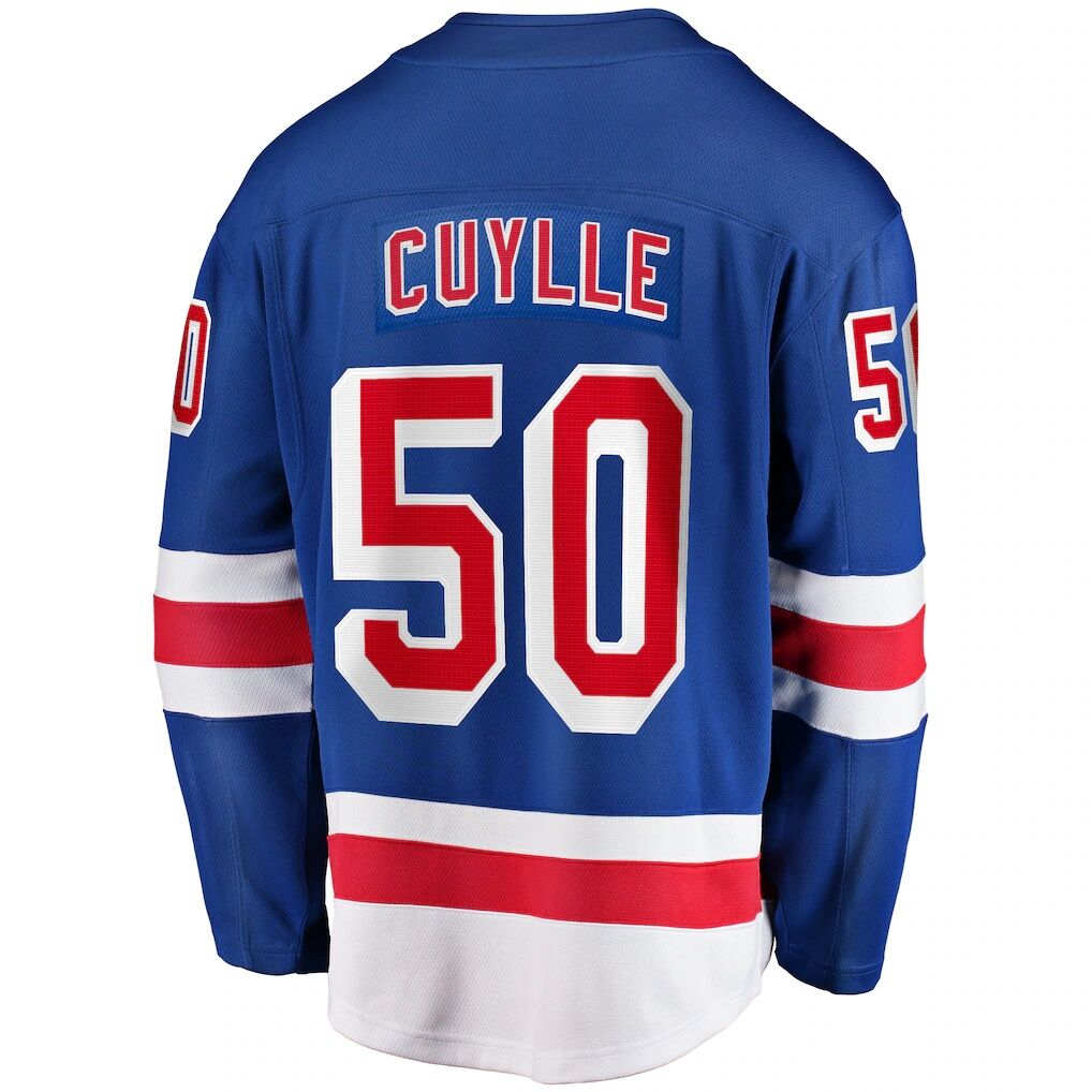 Will Cuylle New York Rangers Fashion7 Home Premier Breakaway Player Jersey