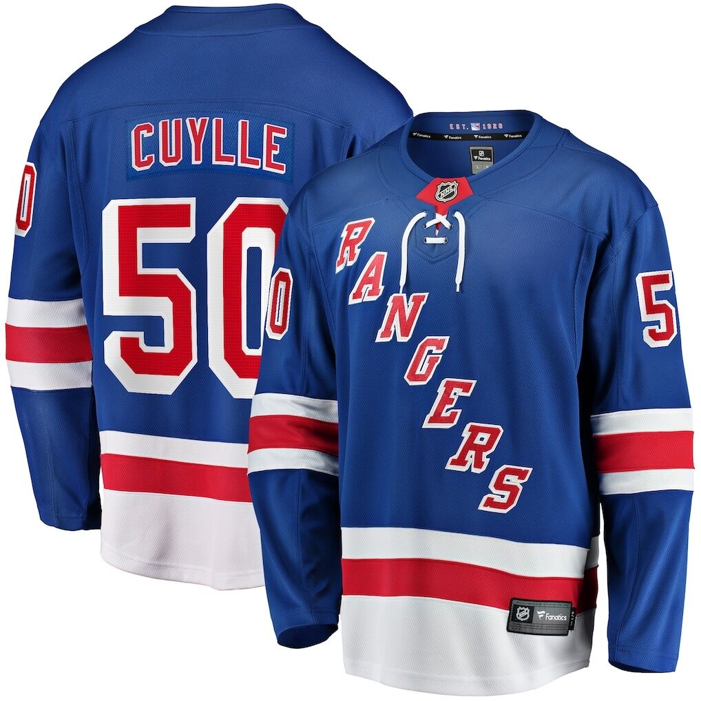 Will Cuylle New York Rangers Fashion7 Home Premier Breakaway Player Jersey