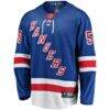 Will Cuylle New York Rangers Fashion7 Home Premier Breakaway Player Jersey - Blue - Side View