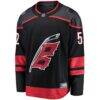 Pyotr Kochetkov Carolina Hurricanes Fashion7 Home Premier Breakaway Player Jersey - Black - Side View