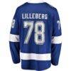 Emil Lilleberg Tampa Bay Lightning Fashion7 Home Premier Breakaway Player Jersey - Blue - Detail View