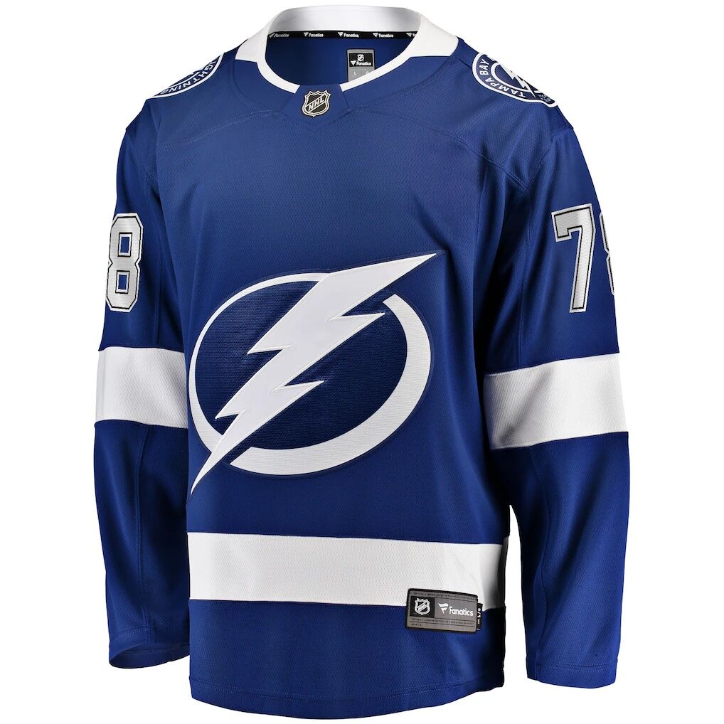 Emil Lilleberg Tampa Bay Lightning Fashion7 Home Premier Breakaway Player Jersey