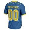 Delaware Fightin' Blue Hens GameDay Greats Unisex NIL Pick-A-Player Men's Lacrosse Lightweight Jersey - - Detail View