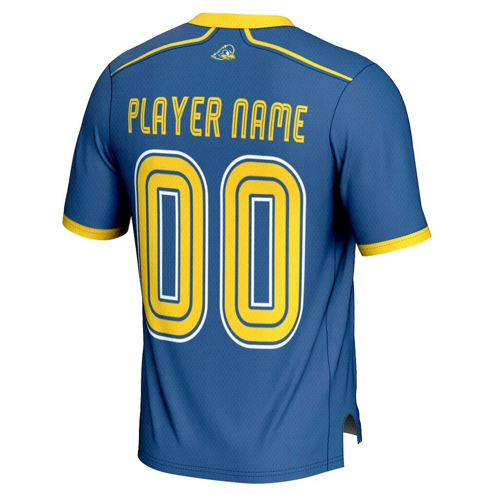 Delaware Fightin' Blue Hens GameDay Greats Unisex NIL Pick-A-Player Men's Lacrosse Lightweight Jersey - Royal
